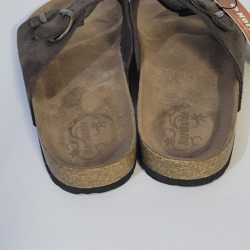 Northside Womens Brown Slide Sandals - Picture 3 of 7